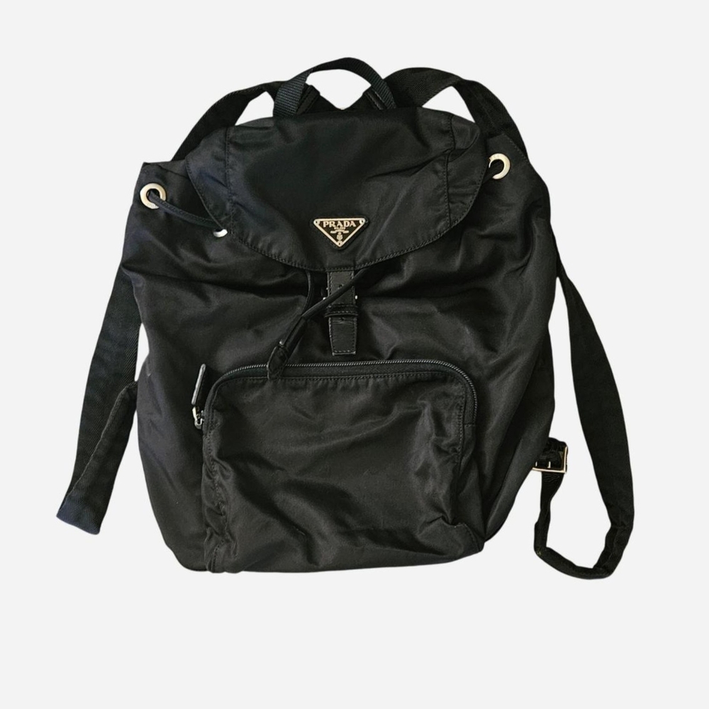 Black Prada Women's Backpack Authentic